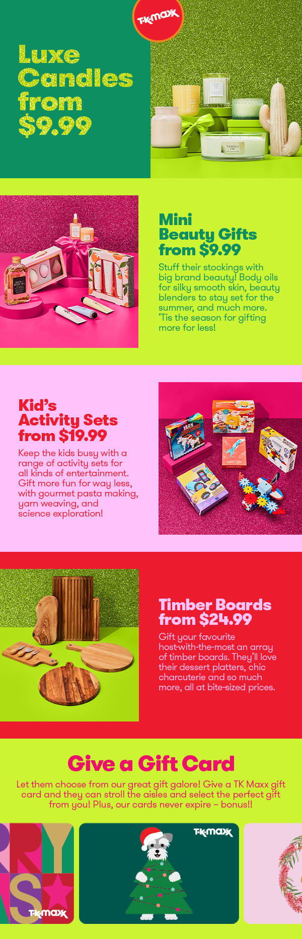 Little gifts with BIG impact.